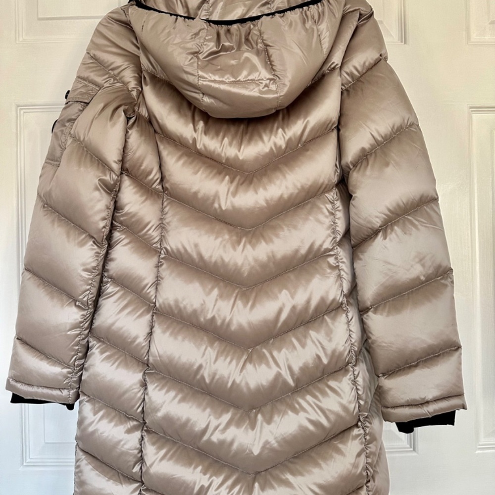 Andrew Marc Lightweight Packable Down Jacket, XS, Gold - Picture 2 of 7